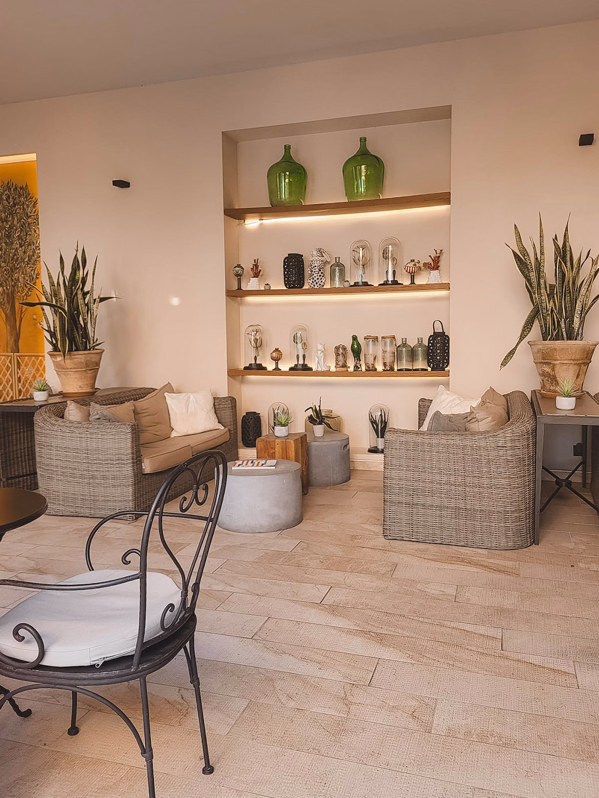 Interieur im Nido auf Korfu