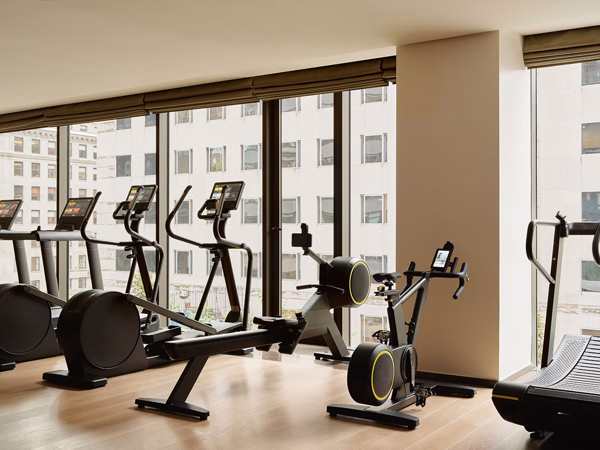 Fitnesscenter im Aman New York