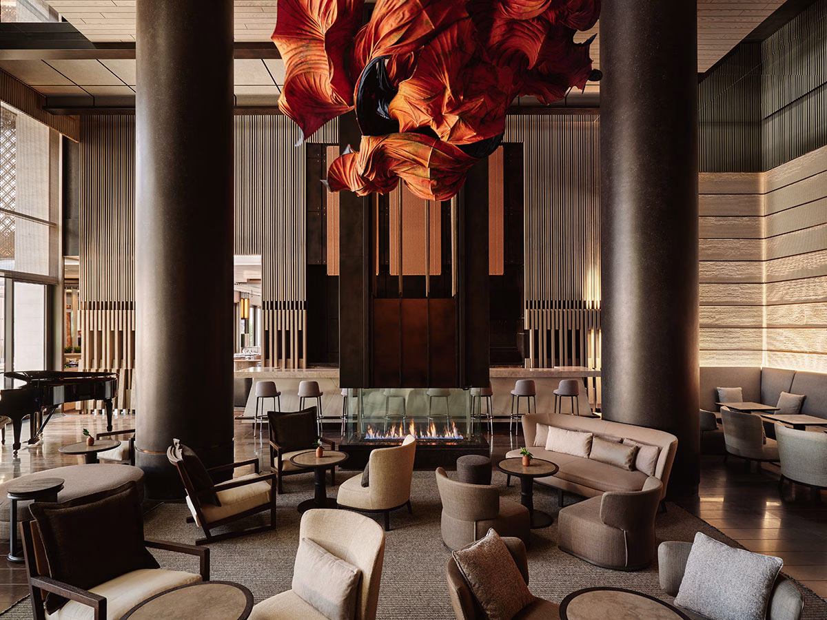 Lounge im Aman New York