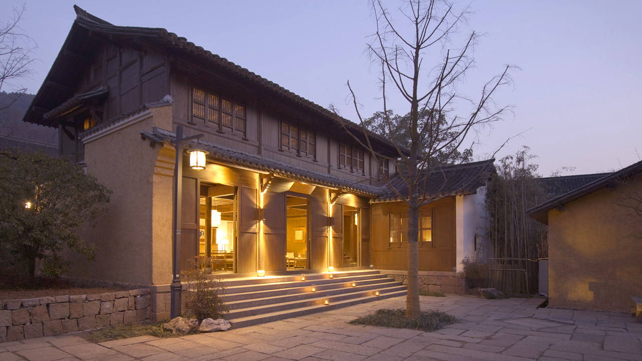 Amanfayun, China – Eingangsbereich