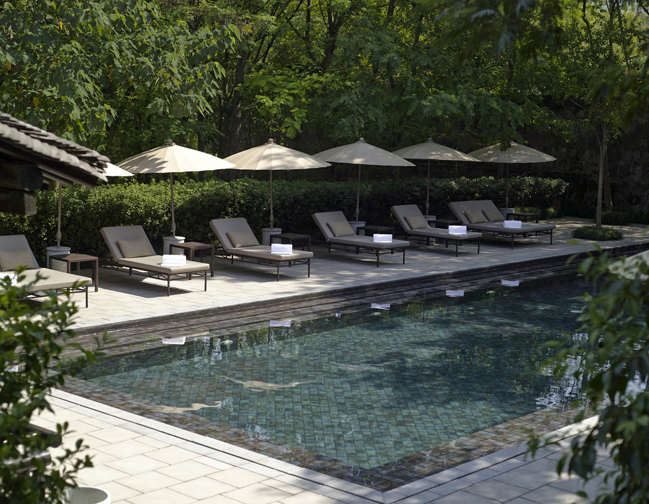 Amanfayun, China – Schwimming Pool