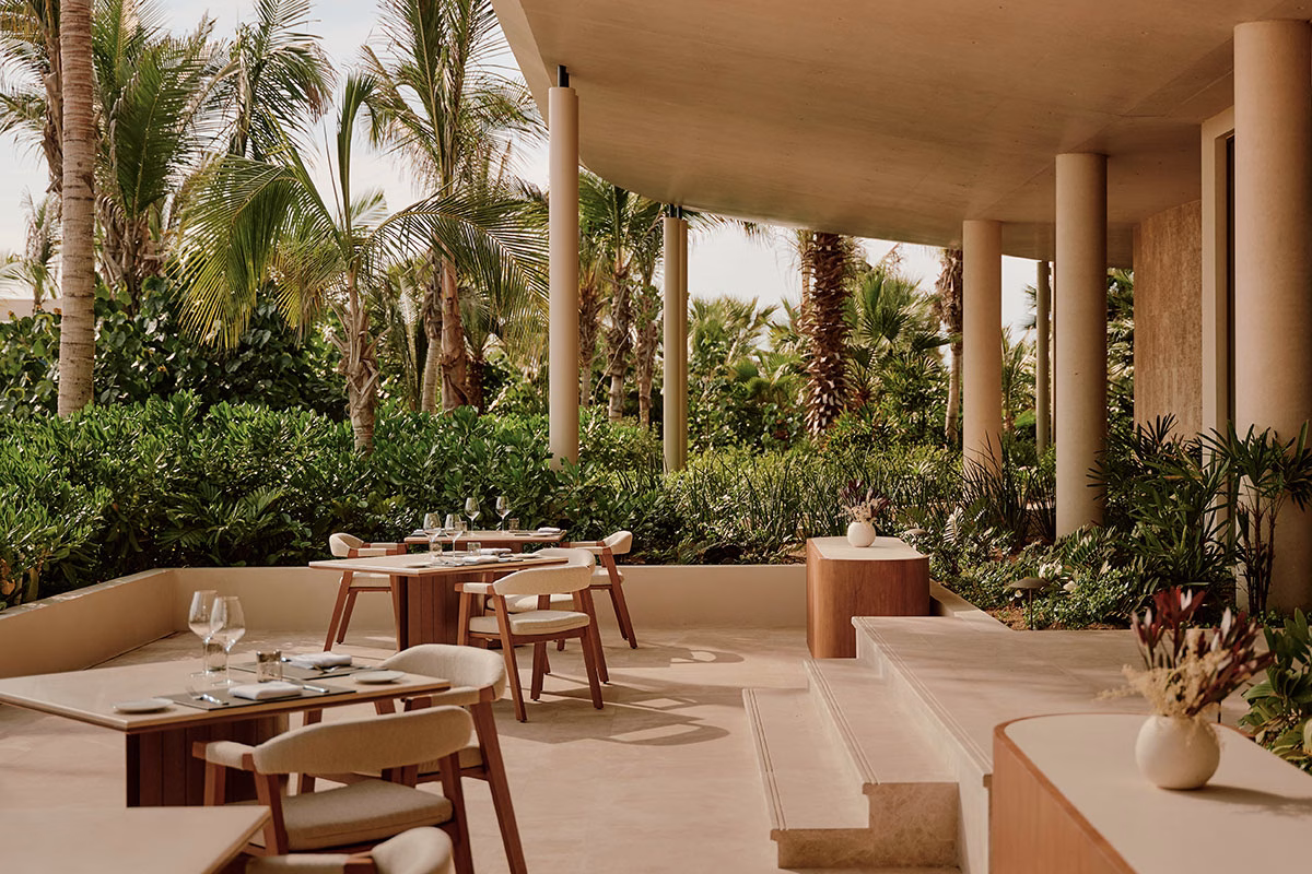 Terrasse des Restaurants des Amanvari