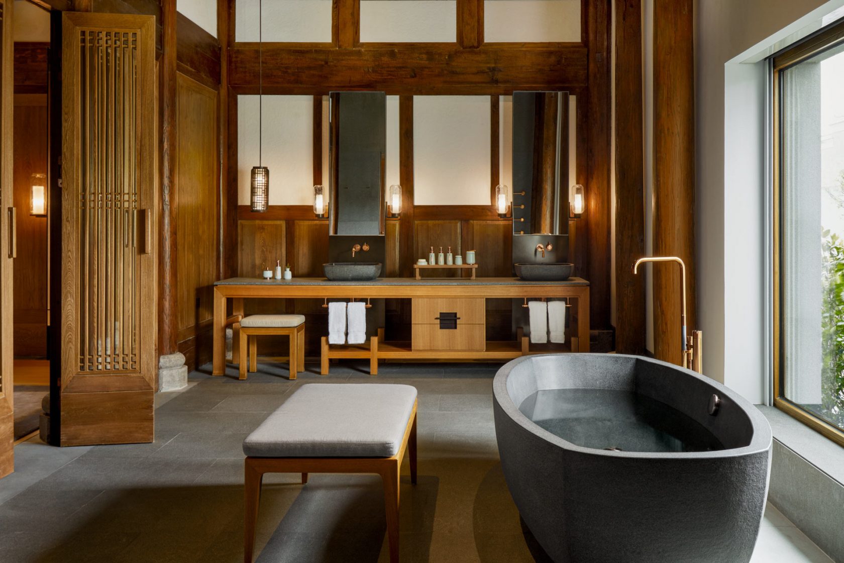 Amanyangyun Villa Bathroom