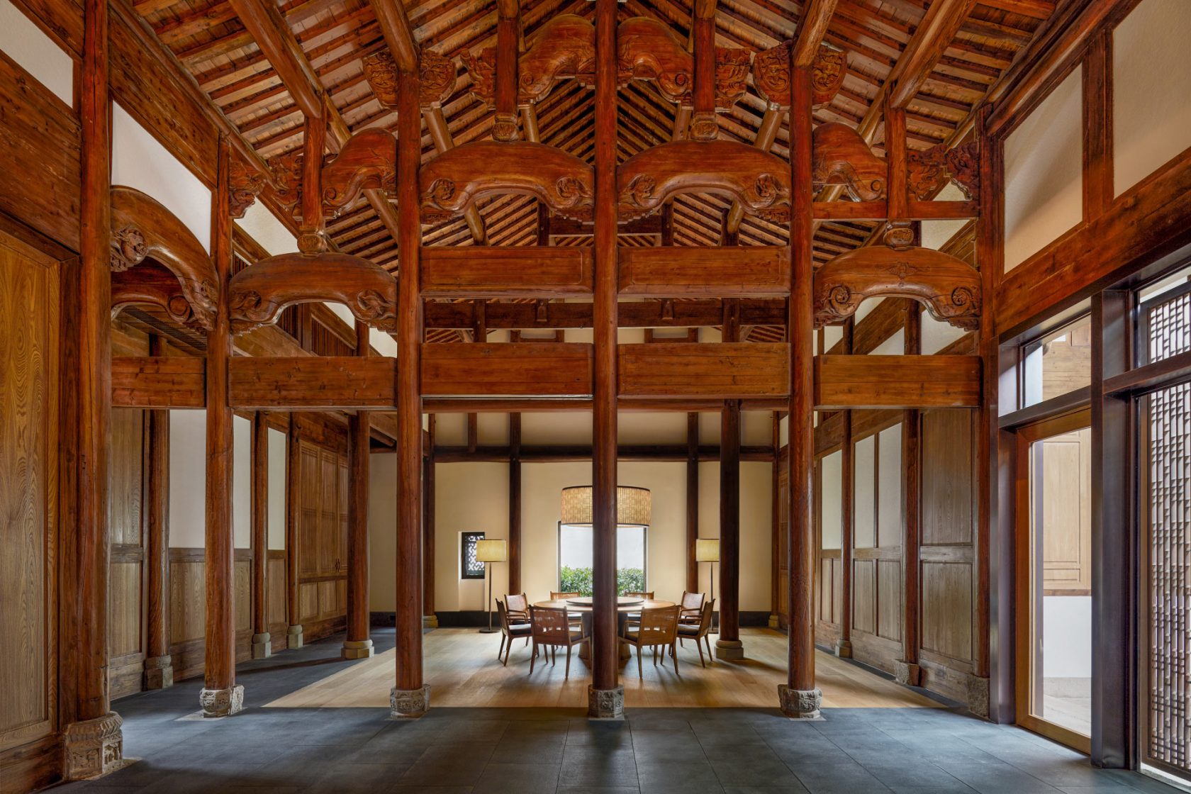 Amanyangyun Dining Area