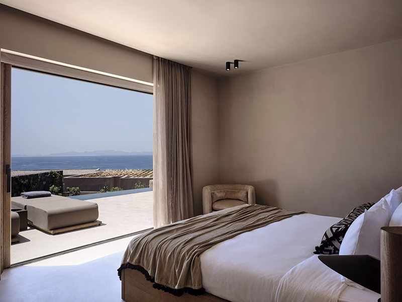 Schlafzimmer des Andronis Arcadia