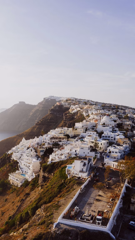 Wanderung nach Fira