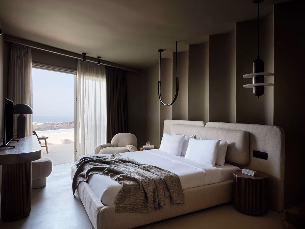 Schlafzimmer des Andronis Concept