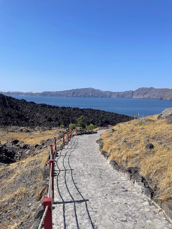 Wanderung entlang der Caldera