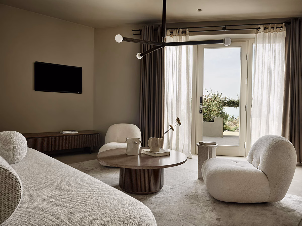 Wohzimmer des Andronis Concept