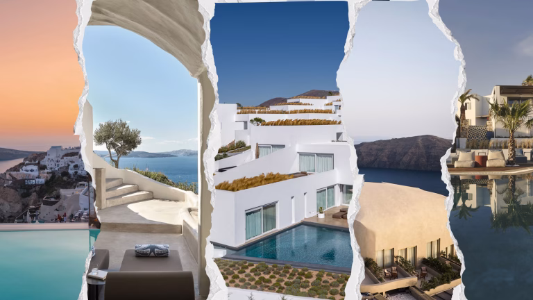 Die fünf Hotels von Andronis