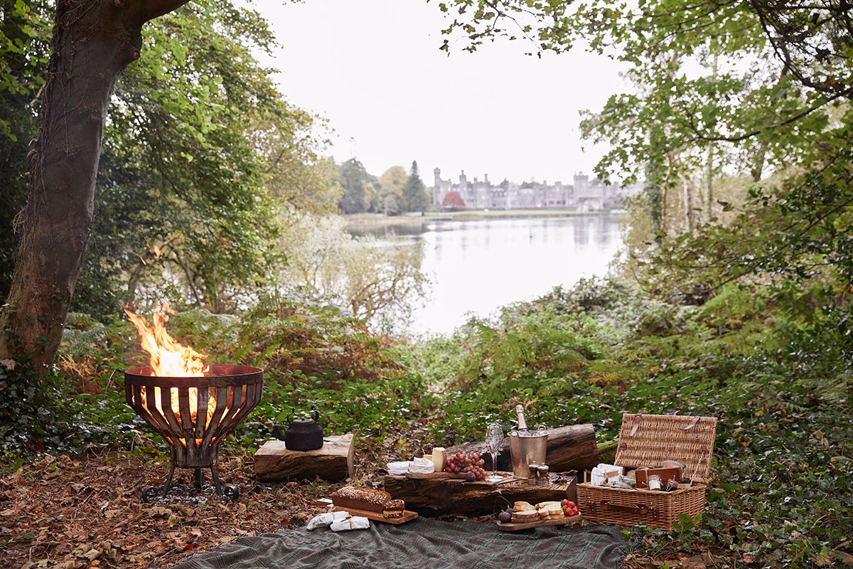 Picknick im Ashford Castle