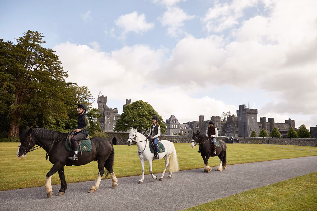 Reiten im Ashford Castle