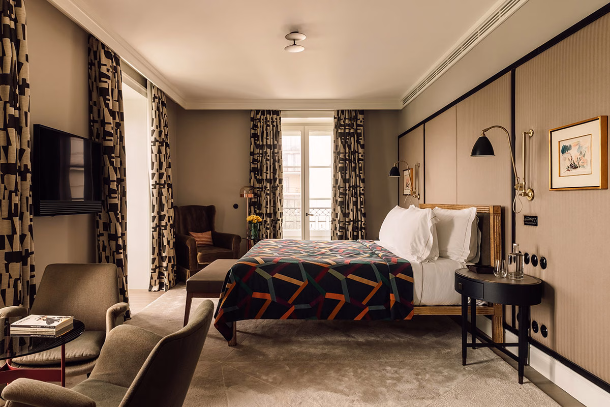 Schlafzimmer des Bairro Alto Hotel