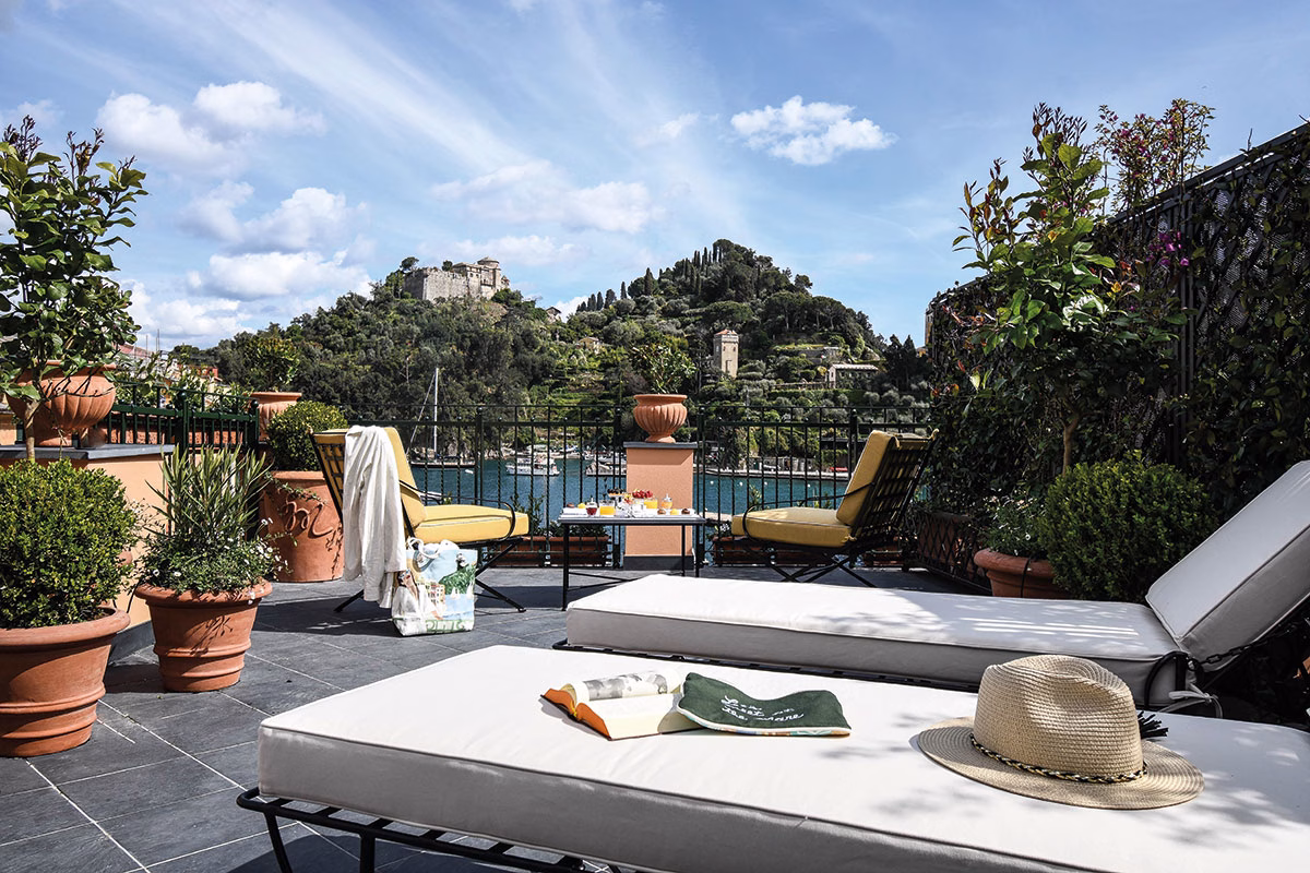 Liegen im Belmond Splendido Mare