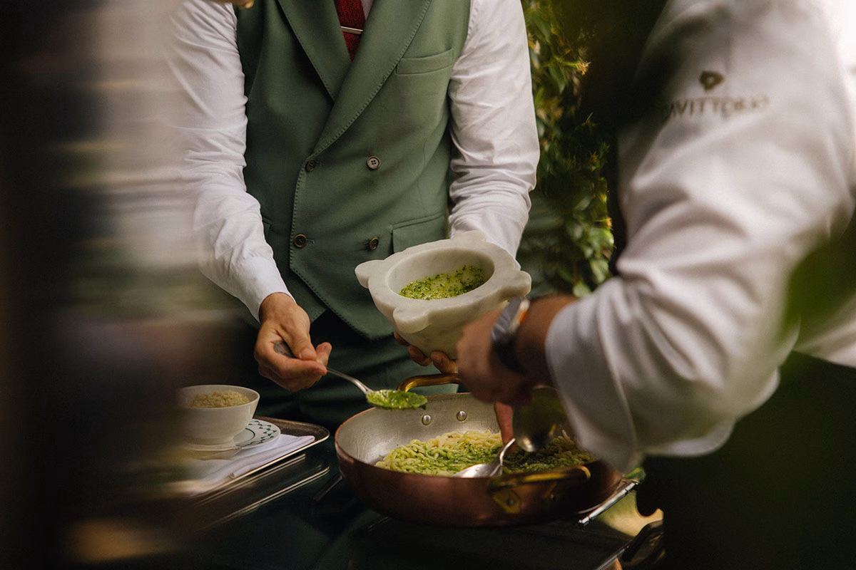 Essen im Belmond Splendido Mare