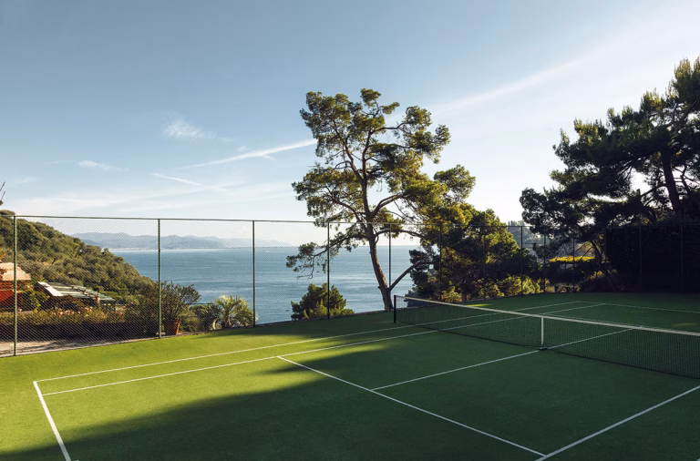 Tennisplatz im Belmond Splendido