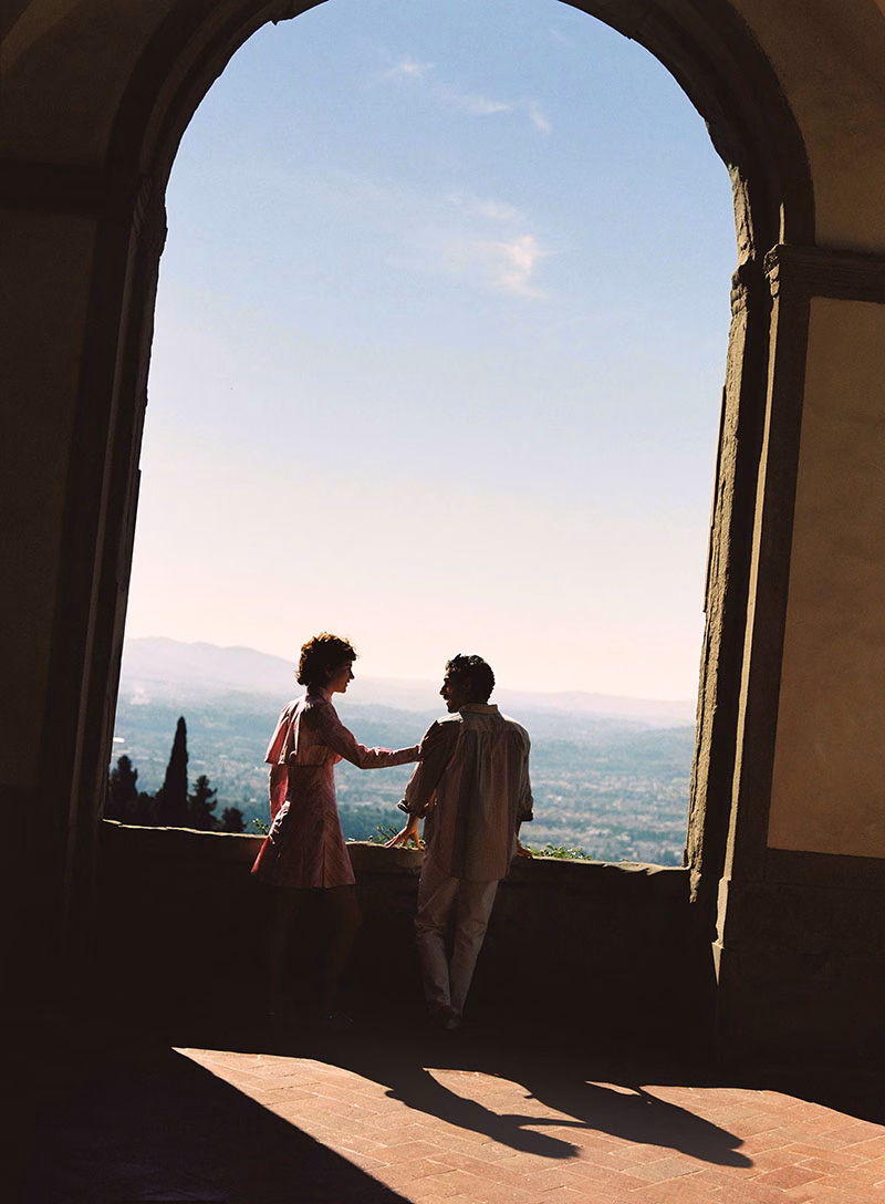 Pärchen im Belmond Villa San Michele
