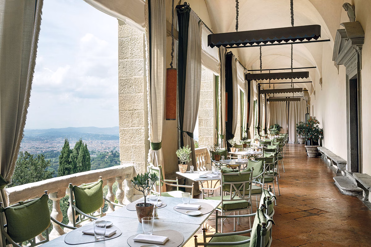 Restaurant im Belmond Villa San Michele