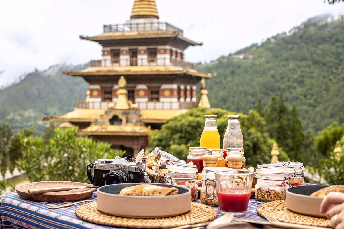 Yuelley Picnic der andBeyond Punakha River Lodge