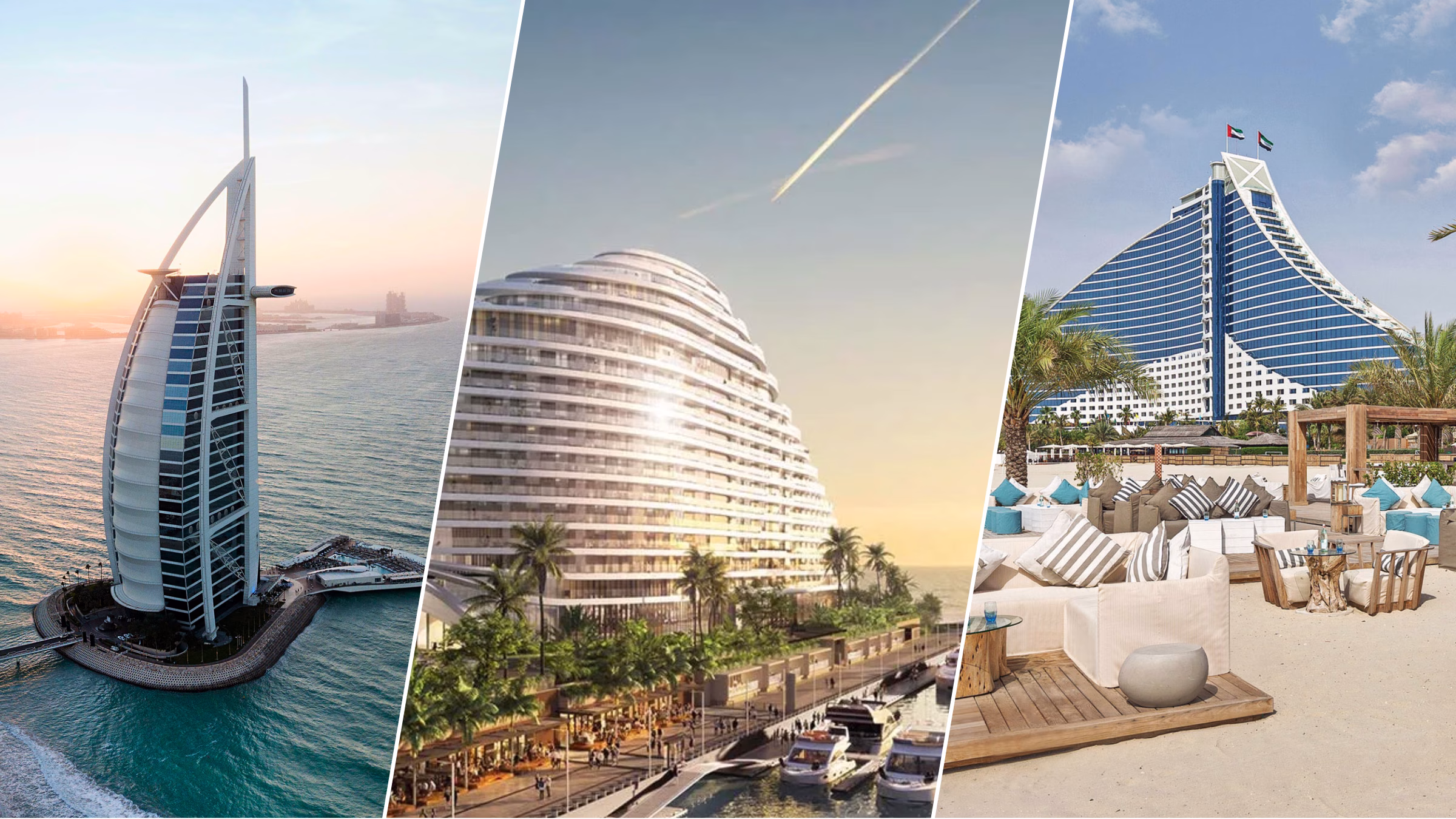 Drei Jumeirah Hotels in Dubai