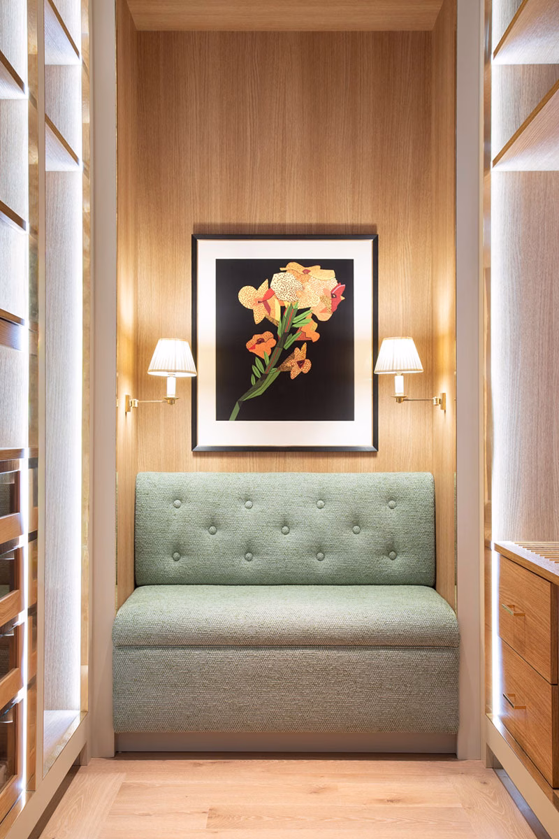 Flurnische im Deluxe park Room im Brenners Park Hotel