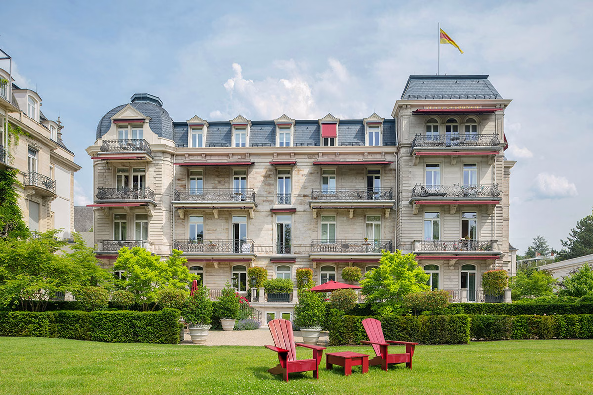 Außenansicht der Villa Stephanie im Brenners Park Hotel
