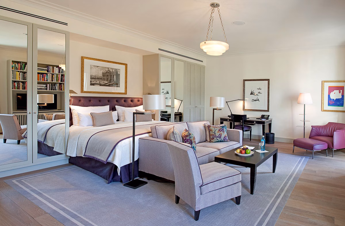 Villa Stephanie Schlafzimmer im Brenners Park Hotel