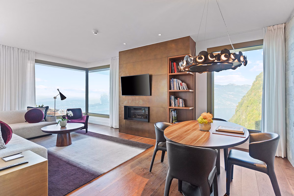 Superior Suite Lake View des Bürgenstock Hotel & Alpine Spa