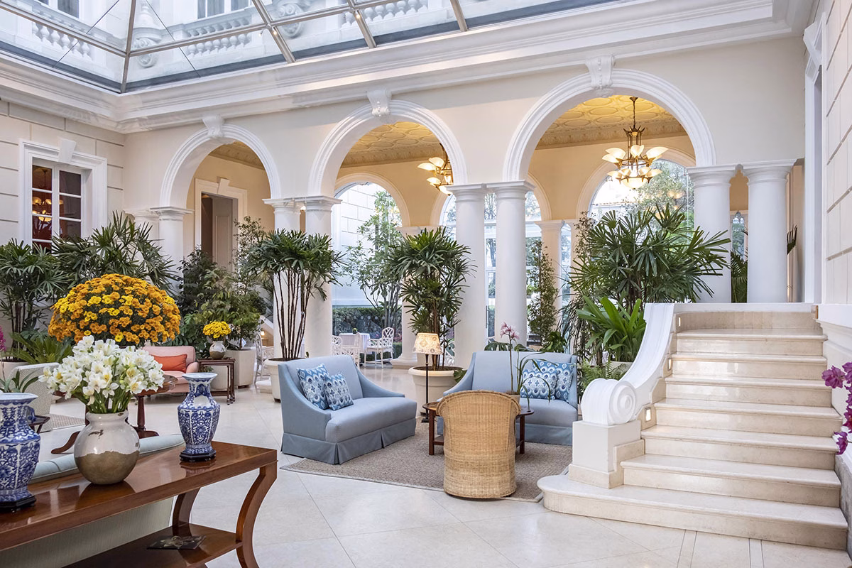 Lobby des Casa Gangotena