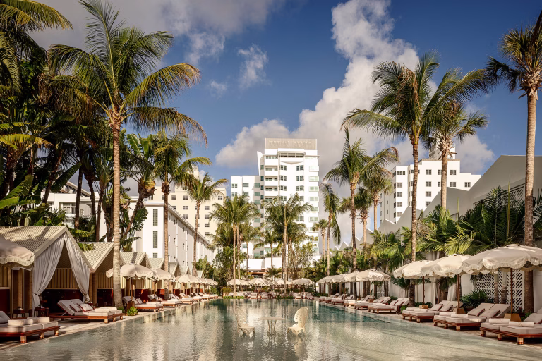 Delano Pool im Delano Miami Beach