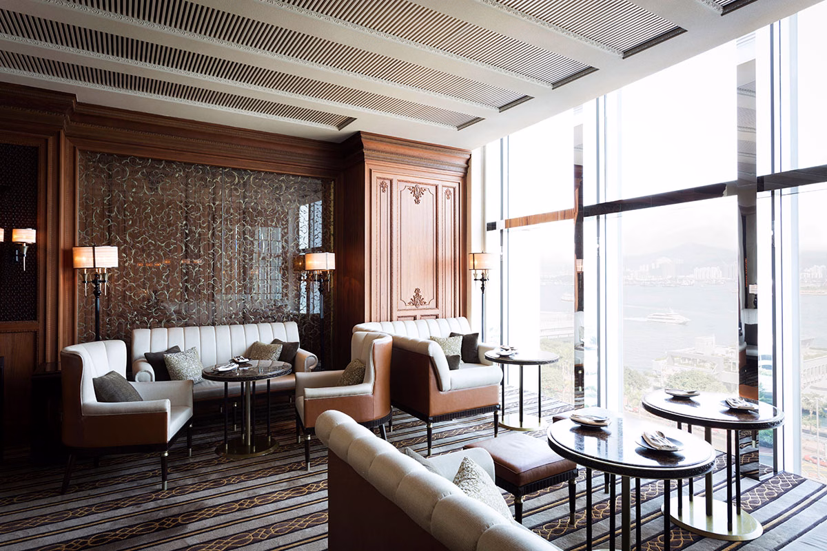 Wohnbereich des Four Seasons Hong Kong