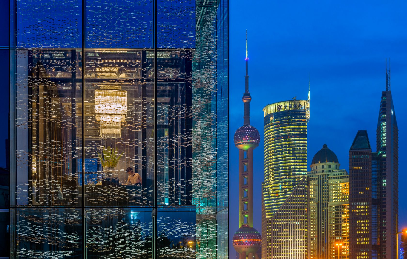 Four Seasons Shanghai at Pudong, China – Fassade
