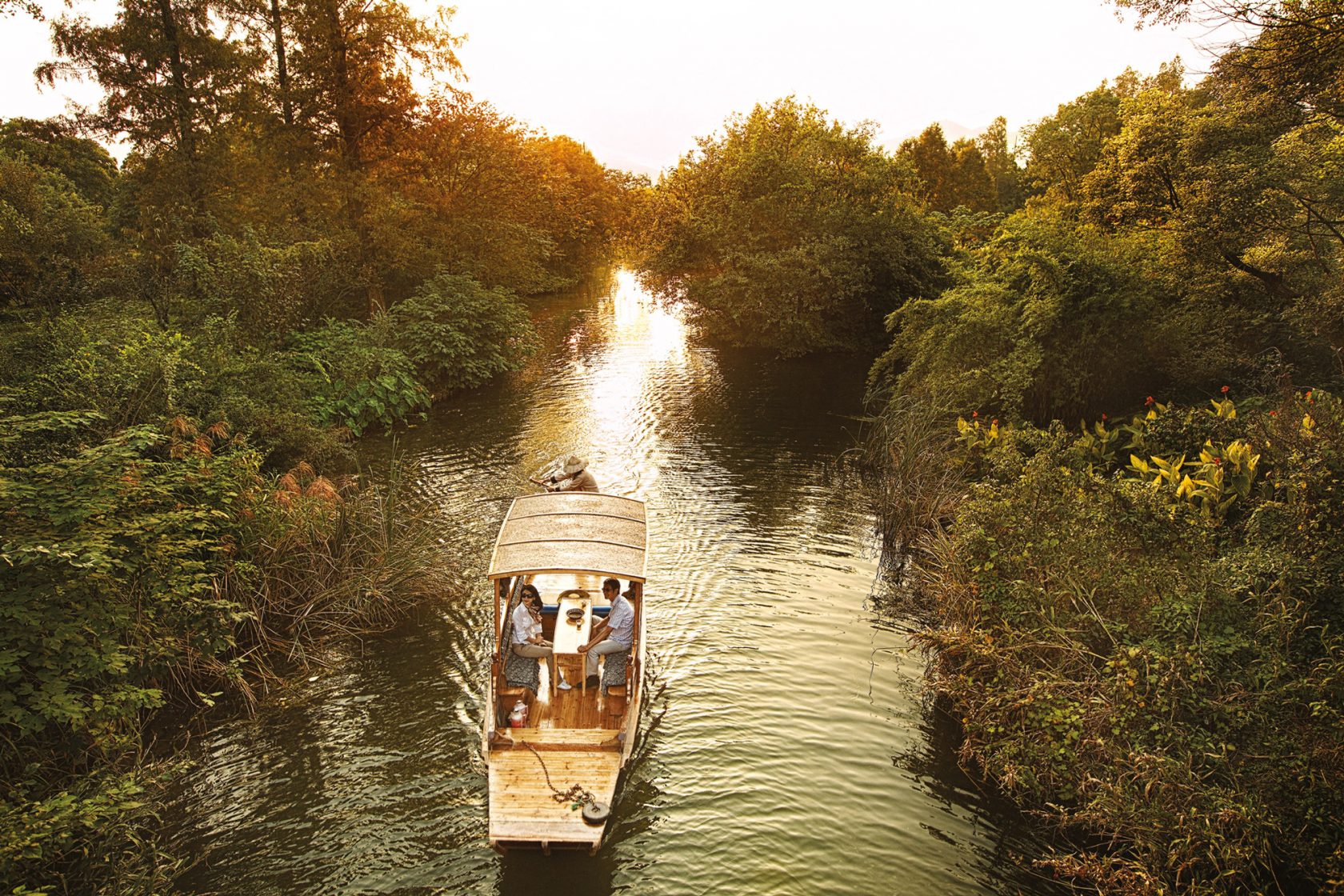 Four Seasons Hangzhou at West Lake – Exklusive Bootstour