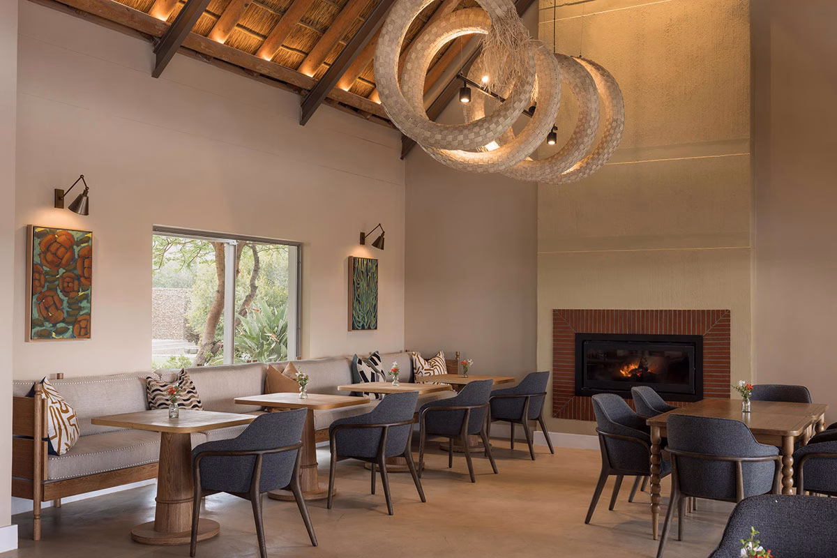 Esszimmer der Gondwana Family Lodge