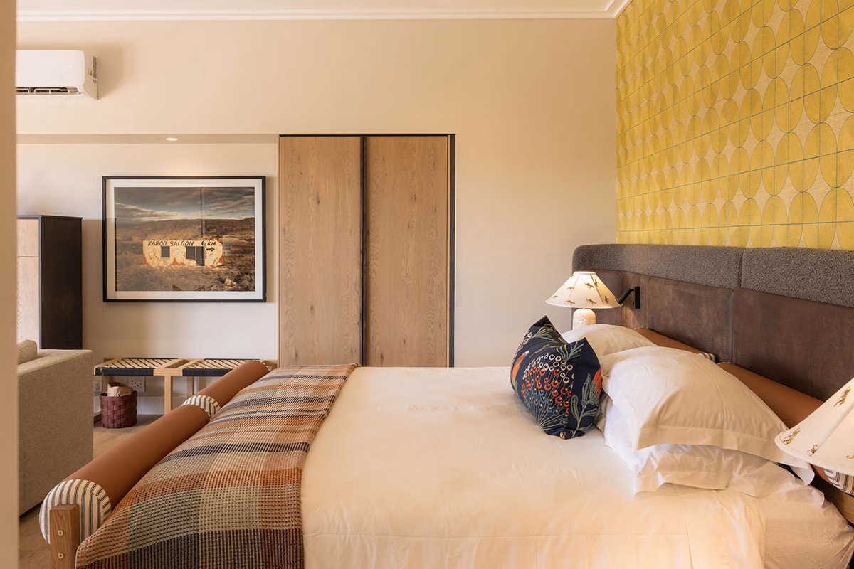 Schlafzimmer der Gondwana Family Lodge