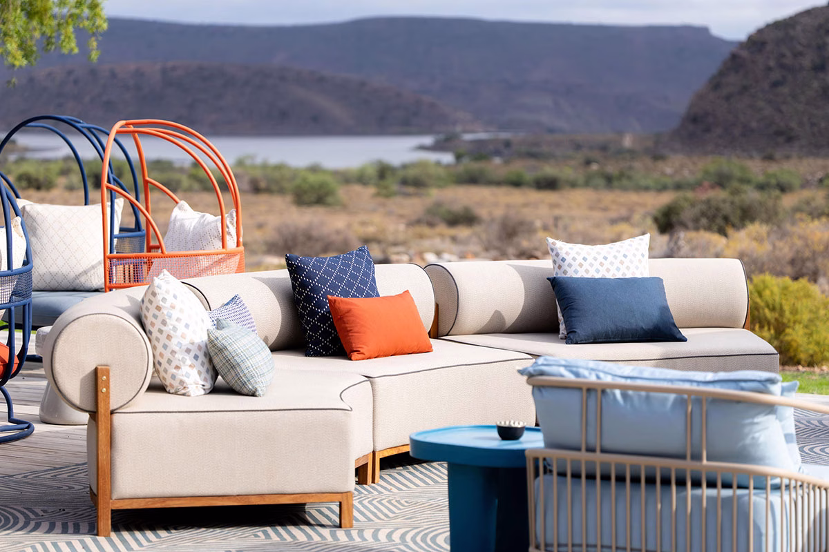 Terrasse der Gondwana Family Lodge