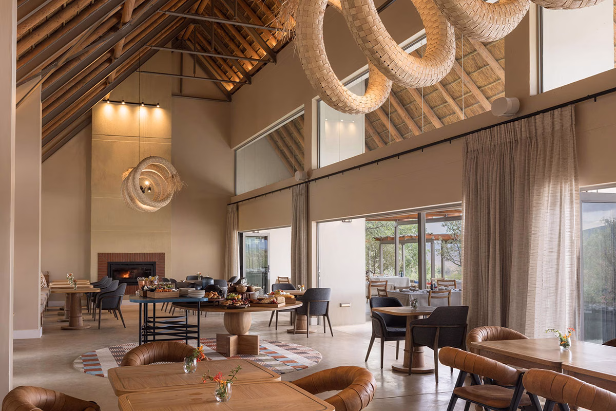 Wohnbereich der Gondwana Family Lodge