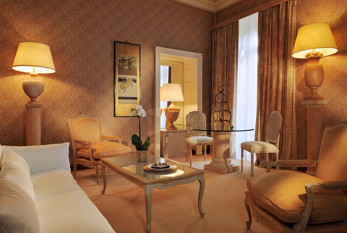 Junior Suite Executive Living im Grand Hotel Villa Castagnola