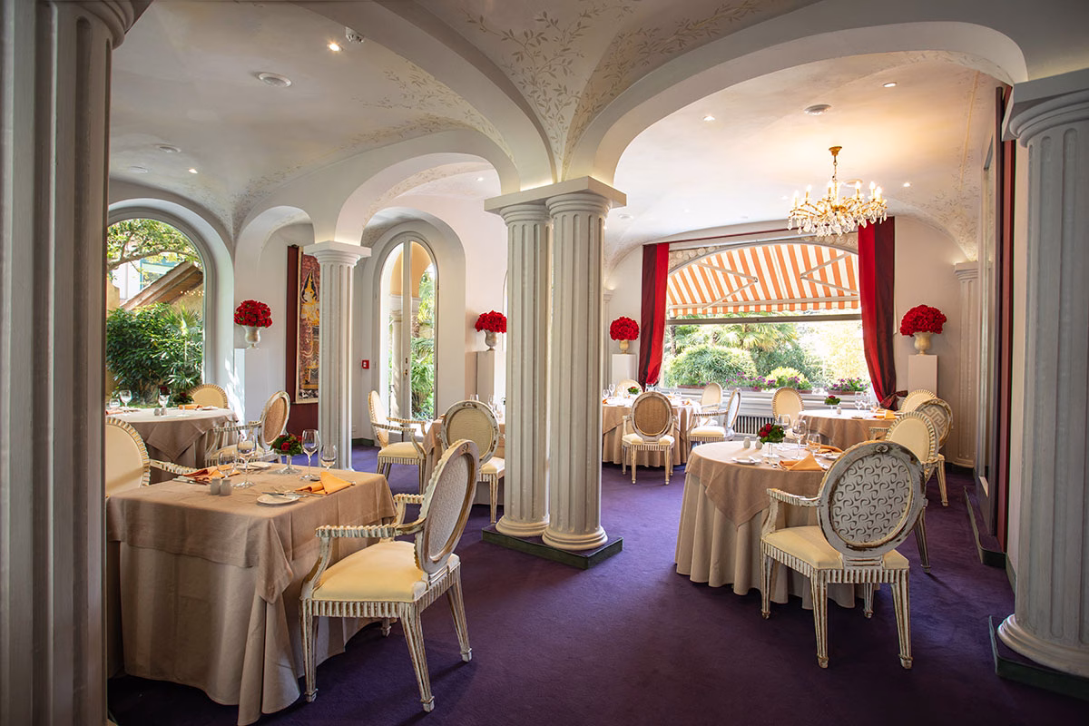 Restaurant Le Relais im Grand Hotel Villa Castagnola