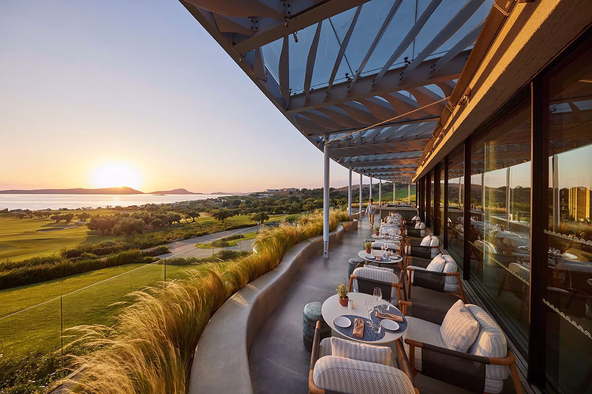 Brasserie de la Bay des Mandarin Oriental Costa Navarino