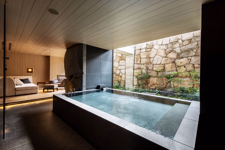 Private Onsen des HOTEL THE MITSUI KYOTO