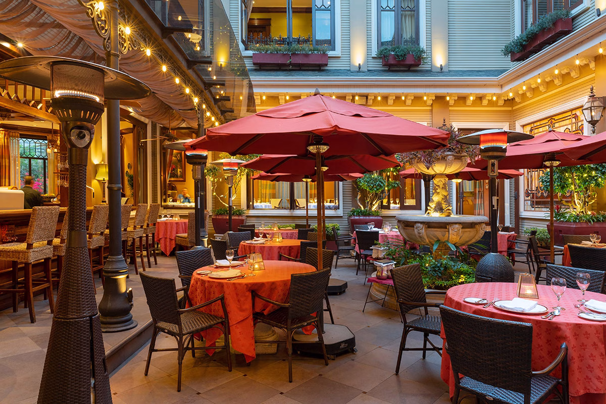 Terraza Restaurant im Hotel Grano De Oro