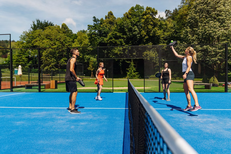 Padel Tennis auf der Sportanlage