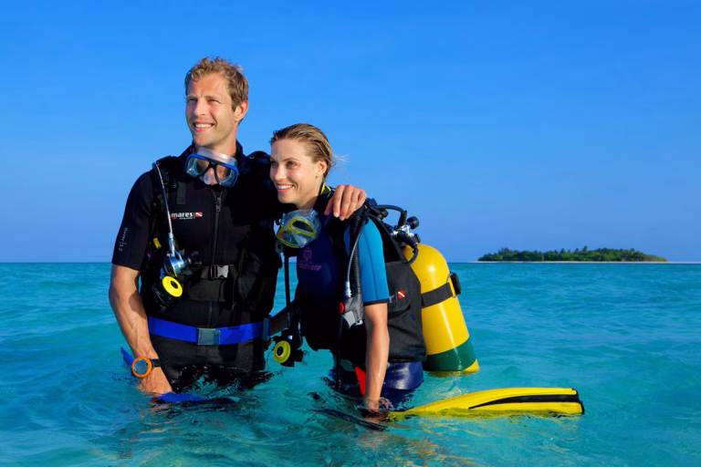 Suba Diving im Hurawalhi Island Resort