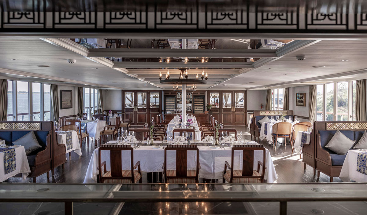 JAYAVARMAN by Heritage Line – Lower Mekong | Dining Hall