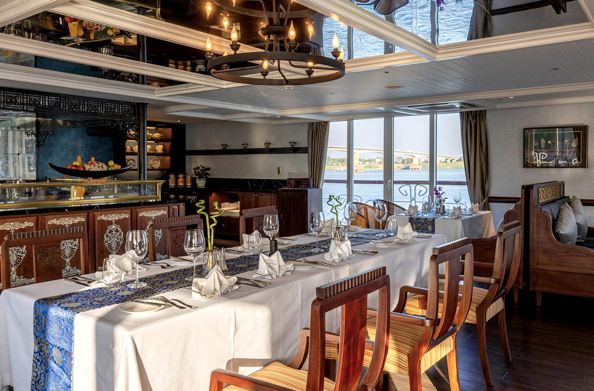 JAYAVARMAN by Heritage Line – Lower Mekong | Dining Hall