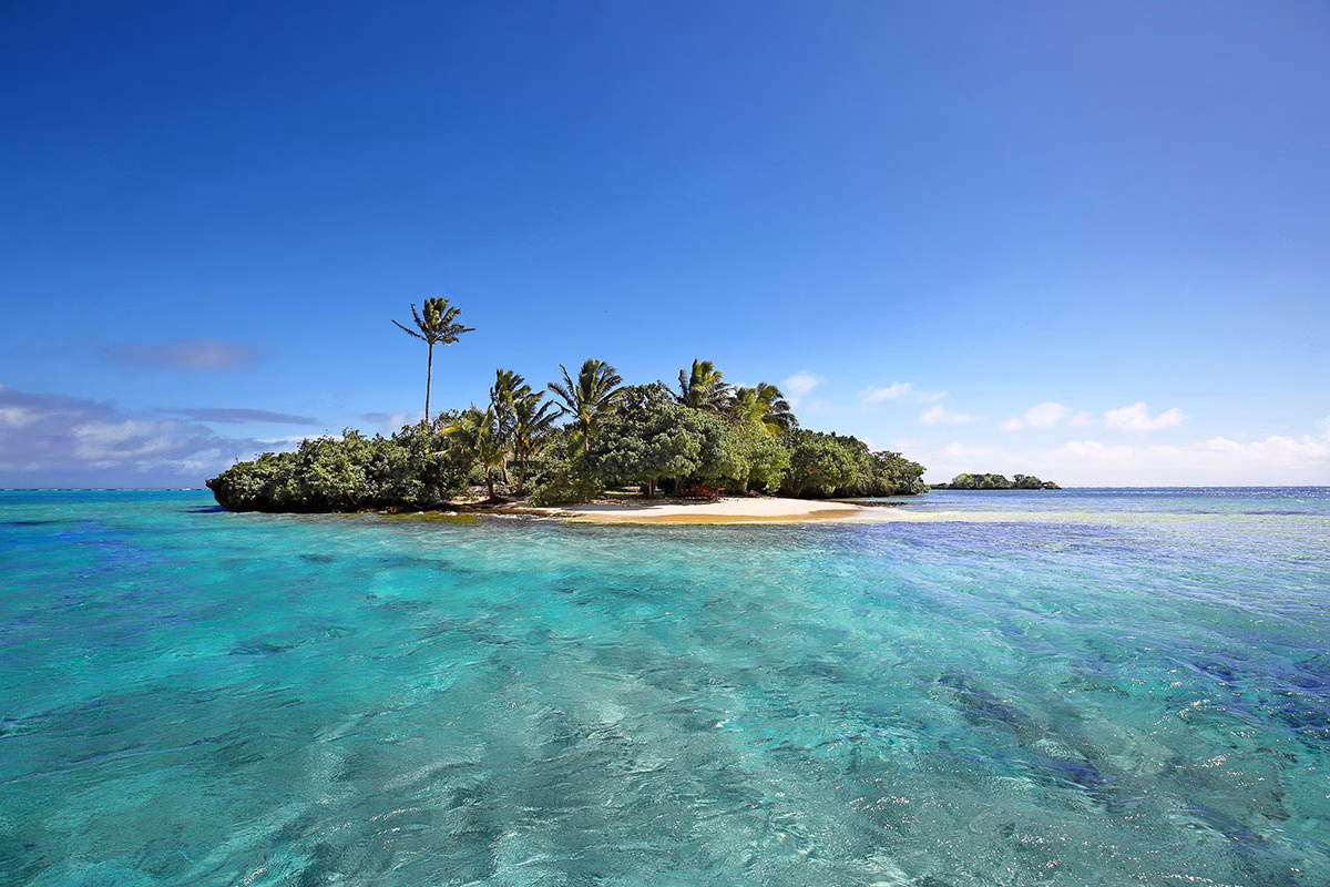 Insel im Jean Michel Cousteau Resort