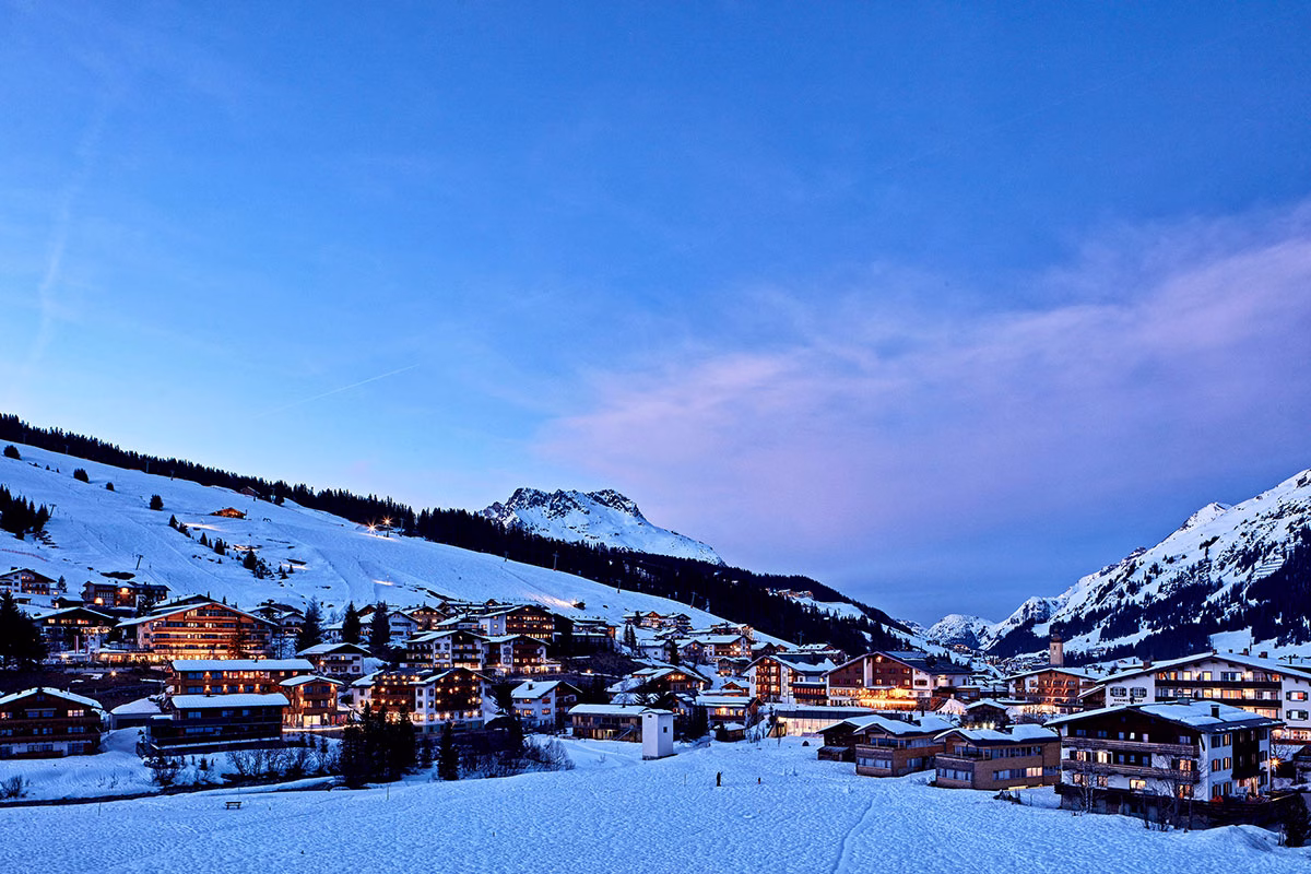 Aussicht vom Kristiana Lech