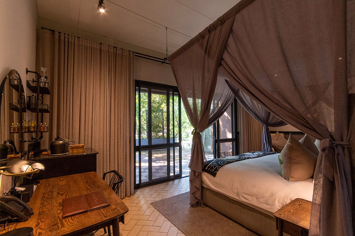 Schlafzimmer des Kruger Shalati