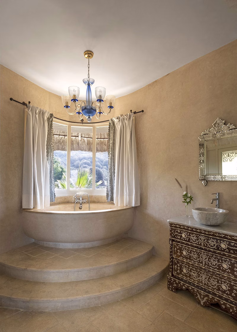Lagune Suite Badezimmer im La Sultana Oualidia